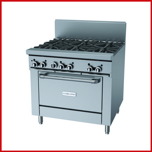 Garland GF36-6R Range Oven - 6 Open Burners